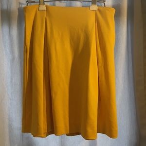 Banana Republic yellow skirt